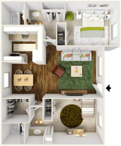 Mackinac Floor Plan